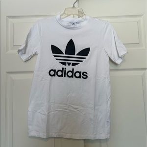 White adidas shirt